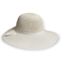 női horgolt szalmakalap, <b>több lehetőség</b>