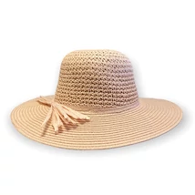 női horgolt szalmakalap, <b>több lehetőség</b>