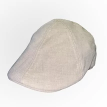 Férfi szövet gatsby sapka, 3178918, bézs, L/59