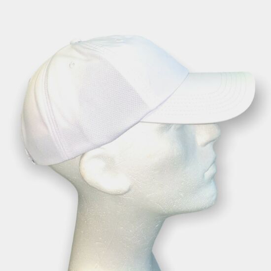 Férfi UV-szűrős baseball sapka, lélegző, 5200, fehér színben