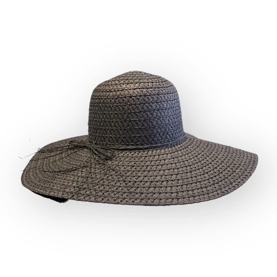 Női szellős papírszalma kalap, 3668026, fehér színben