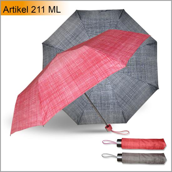 Női mini mechanikus esernyő melange